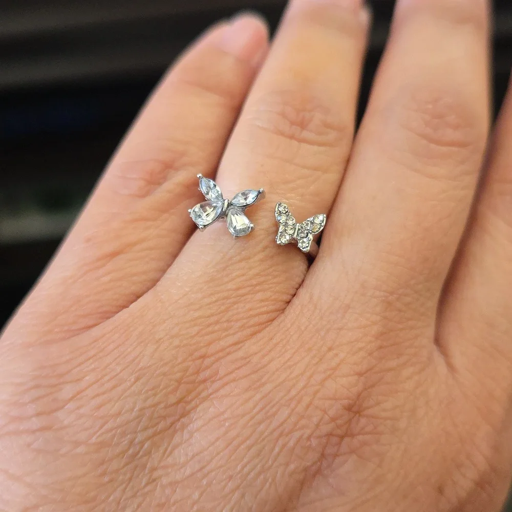 Butterfly Adjustable Ring